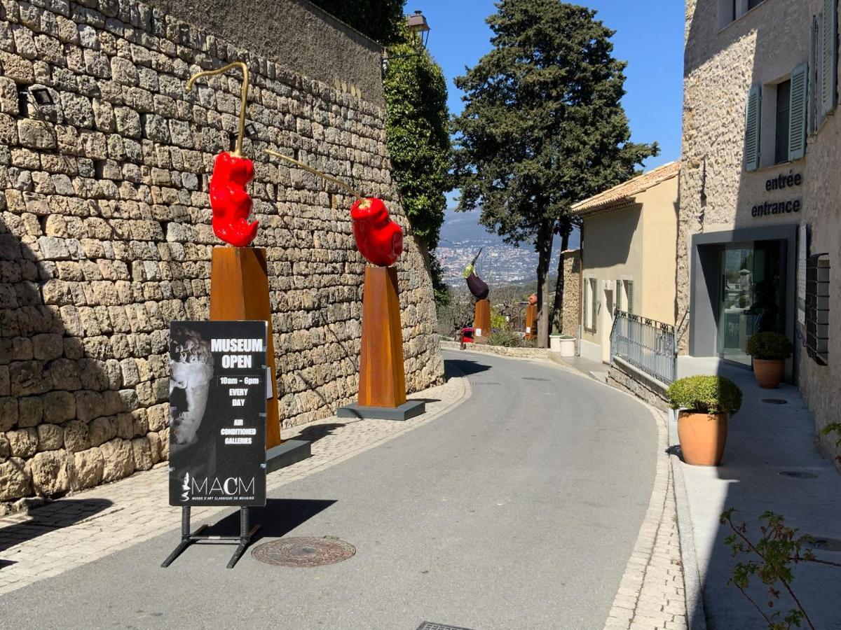 Mougins Collection - Magnifique Maison Au Coeur Du Vieux Village De Mougins, Vue Sur Les Alpes Du Sud Buitenkant foto