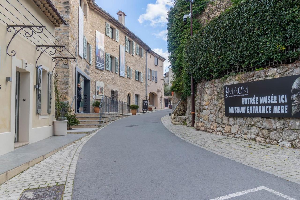 Mougins Collection - Magnifique Maison Au Coeur Du Vieux Village De Mougins, Vue Sur Les Alpes Du Sud Buitenkant foto